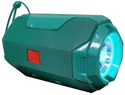 DHAN GRD AO 106 Wireless Bluetooth Speaker - Torch and FM Radio in One 5 W Bluetooth Speaker(Green, 5 Way Speaker Channel)
