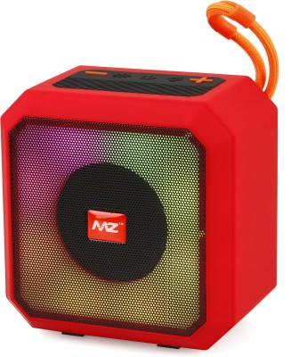 MZ S673 (PORTABLE BLUETOOTH SPEAKER) High Bass 2200mAh Battery 15 W Bluetooth Speaker(Red, Stereo Channel)