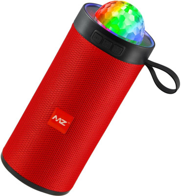 MZ M420SP (PORTABLE BLUETOOTH SPEAKER) Dynamic Thunder Sound Built in Disco Light 10 W Bluetooth Speaker(Red, Stereo Channel)