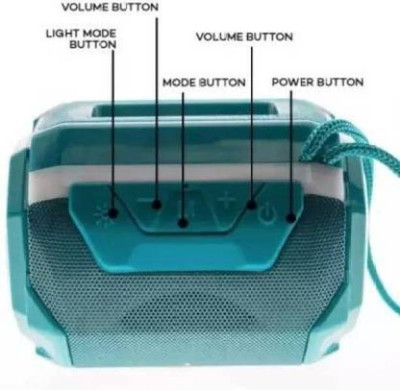YAROH bebfbw A005 5W Portable Bluetooth Speaker - Powerful Sound, Anywhere, Anytime 5 W Bluetooth Speaker(Black, 2.1 Channel)