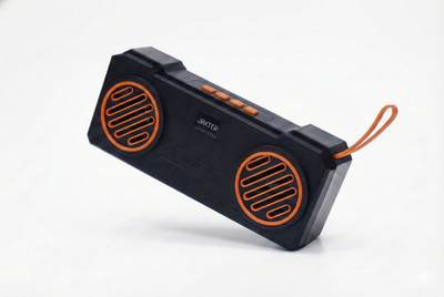 JAXTER Trending Wireless Bluetooth Speaker,2000mAh,6H Playtime, IPX7, Type-C, Deep Bass 20 W Bluetooth Speaker(Orange, 2.1 Channel)