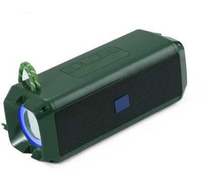 TX -FLO Speaker 10W Bluetooth v5.0 with USB,SD card Slot,3D Bass,Aux Playback Time 19hr 10 W Bluetooth Home Audio Speaker(Green, Stereo Channel)