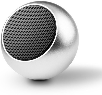 DKUY Mini Bluetooth Speaker Music plash Proof Stereo Sound Fix in Pocket 5 W Bluetooth Speaker(Silver, 2.0 Channel)