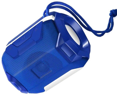 WRADER A005 Bass Speaker with LED Light Flashing TF Card Support/USB Port Portable 5 W Bluetooth Speaker(Blue, Mono Channel)