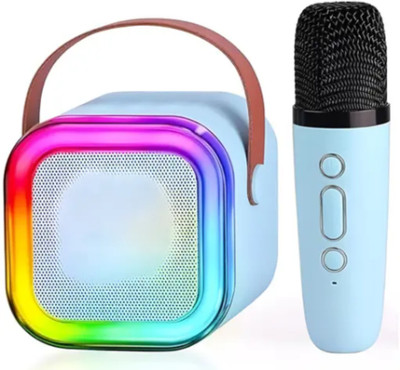 sickle K12 Bluetooth Portable Karaoke mic and speaker set for kid,birthday gifts 5.2 W Bluetooth Speaker(Blue, 4.2 Channel)