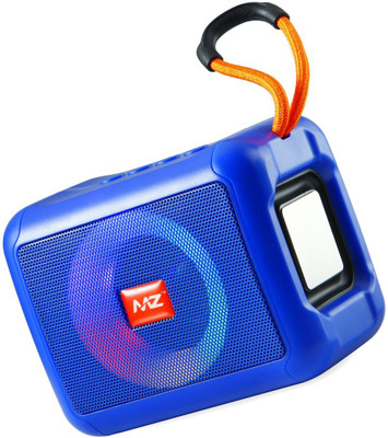 MZ M408SP (BLUETOOTH PORTABLE SPEAKER) Dynamic Thunder Sound & In Built RGB Light 5 W Bluetooth Speaker(Blue, Stereo Channel)