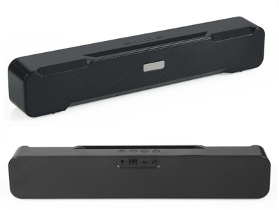 MDB Dynamic Thunder Sound, 2400mAh battery, 10W output, and Stereo Sound 10 W Bluetooth Speaker(Black, Stereo Channel)