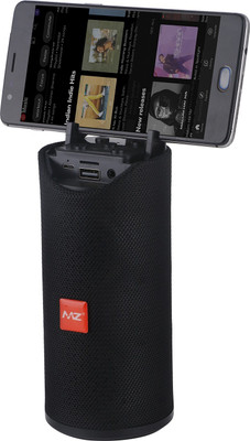 MZ M-211 (PORTABLE BLUETOOTH SPEAKER) Dynamic Thunder Sound With High Bass & Mobile Stand 10 W Bluetooth Speaker(Black, Stereo Channel)