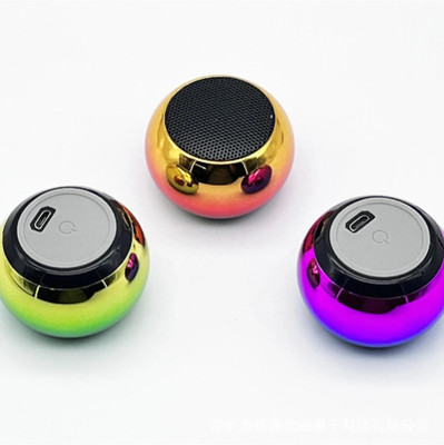 GUGGU ATR_278A_M3 PLUS MINI BLUETOOTH SPEAKER DYNAMIC METAL BODY WITH HIGH BASS SOUND 48 W Bluetooth Speaker(Multicolor, 4.1 Channel)