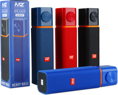 MZ M38VP (PORTABLE BLUETOOTH SPEAKER) High Bass 10W Bluetooth Speaker 10 W Bluetooth Speaker(Dark Blue, Stereo Channel)