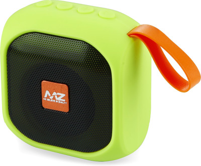 MZ M29VP (PORTABLE BLUETOOTH SPEAKER) Dynamic Thunder Sound, 800mAh Battery 5 W Bluetooth Speaker(Green, Stereo Channel)