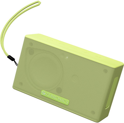 ZEBRONICS Zeb Sonic Pod S (PSPK 35) 8 W Bluetooth Speaker(Green, Mono Channel)