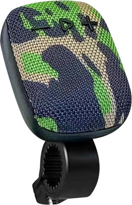 MAK Wearable Bluetooth Speaker with Mic, Upto 5Hours Playtime, IPX7 Water Resistant 5 W Bluetooth Speaker(Bluetooth V5.0, Military Color, Mono Channel)