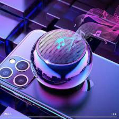 SACRO ATI_653W_M3 PLUS BLUETOOTH SPEAKER ROUND STEEL BODY SPEAKER WITH HIGH BASS SOUND 48 W Bluetooth Speaker(Multicolor, 4.1 Channel)