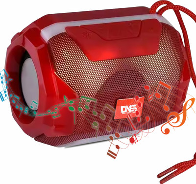 Daily Needs Shop Rechargeable Mega Bass Wireless Portable Bluetooth Speaker 5 W Bluetooth Speaker(Red, 5.1 Channel)