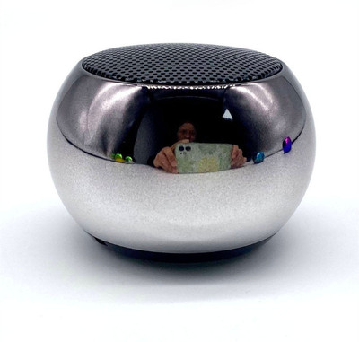 icall M3 Portable Bluetooth Mini Dynamic Metal Sound 5 W Bluetooth Speaker(Silver, Stereo Channel)
