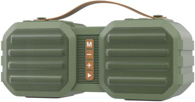 ZEBRONICS Zeb-Sound Feast 50 Wireless Bluetooth 14W Portable Speaker with Supporting Dual 14 W Bluetooth Speaker(Green, Mono Channel)