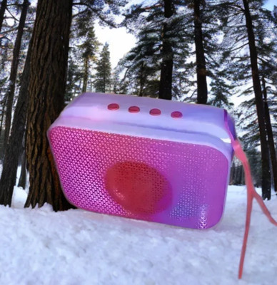 GDS Ultra-Portable Rechargeable Speaker - Color-Changing Lights-4U 5 W Bluetooth Speaker(Multicolor, Stereo Channel)