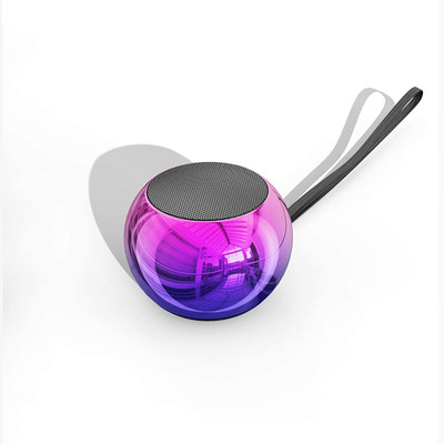 Jinisha M3 Mini Boost 4 3D Mini Round Steel Bluetooth Speaker Radio 60 W Bluetooth Speaker(Multicolor, 4.1 Channel)