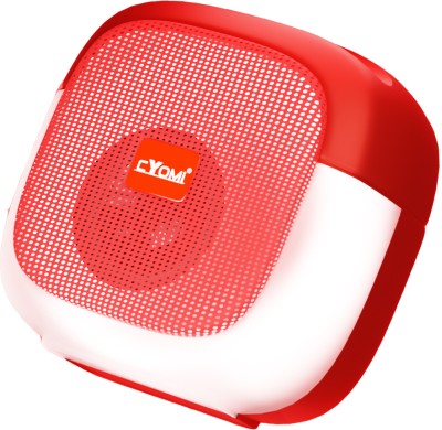 CYOMI Cy631 PORTABLE BLUETOOTH SPEAKER Dynamic Thunder Sound with Disco LED 5 W Bluetooth Speaker(Red, Stereo Channel)