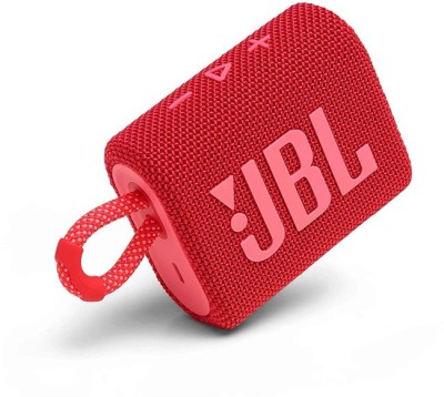 JBL GO 3 4.2 W Bluetooth Speaker(Red, Mono Channel)