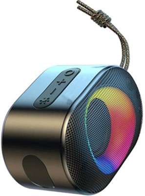 ZWOLLEX MS-1000 Blaze Bluetooth Soundbar 10W, Gaming RGB Lights, AUX, Bluetooth 10 W Bluetooth Speaker(Black, Stereo Channel)