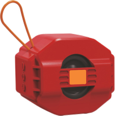 Soroo Future Portable Bluetooth Portable Wireless Speaker HiFi Speaker (pack of 1) 5 W Bluetooth Speaker(Red, Stereo Channel)