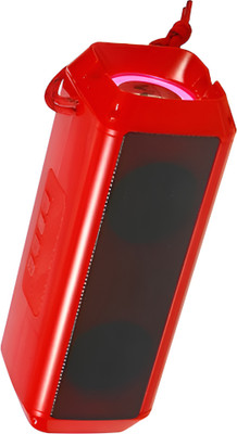 BASS BLING M415 Bluetooth Speaker Bluetooth V 5.0 Playback Time 6hrs 10 W Bluetooth Speaker(Red, Stereo Channel)