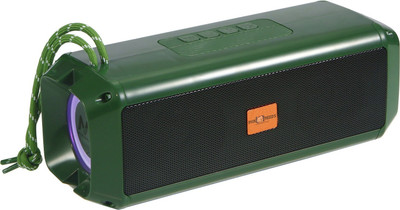 Daily Needs Shop Mini Wireless Soundbar System With RGB Disco Light TF Card / USB / Radio Support 10 W Bluetooth Speaker(Green, 5.0 Channel)