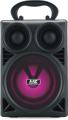 MZ Dynamic Thunder Sound With Karaoke Mic 4 Inch 5 W Bluetooth Speaker(Red, Mono Channel)