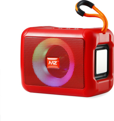 MZ M408SP (PORTABLE BLUETOOTH SPEAKER) Dynamic Thunder Sound, In Built RGB Light 5 W Bluetooth Speaker(Red, Stereo Channel)