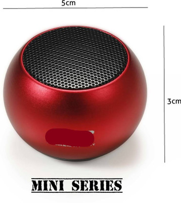 A CONNECT Z S1 (PORTABLE BLUETOOTH MINI SPEAKER) Dynamic Metal Sound With High Bass 3 W Bluetooth Speaker(Black, Stereo Channel)