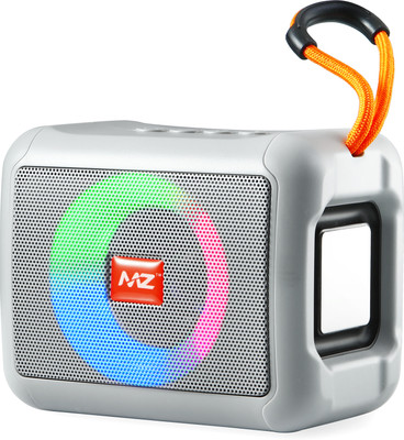 MZ M408SP (PORTABLE BLUETOOTH SPEAKER) Dynamic Thunder Sound, In Built RGB Light 5 W Bluetooth Speaker(Grey, Stereo Channel)