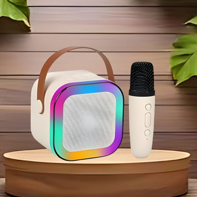 Clairbell K12 Bluetooth Speaker with wireless Karaoke Mic, Voice Effects BT5.1/TF CardV140 10 W Bluetooth Speaker(Multicolor, 4.1 Channel)