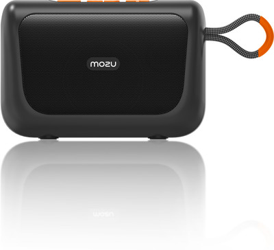 Mozu Bassmore X20 10 W Bluetooth Party Speaker(Orange Black, Mono Channel)
