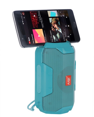 MZ 206 (PORTABLE BLUETOOTH SPEAKER) Dynamic Thunder Sound With High Bass, Mobile Stand, Built-In Torch 10 W Bluetooth Speaker(Green, Stereo Channel)