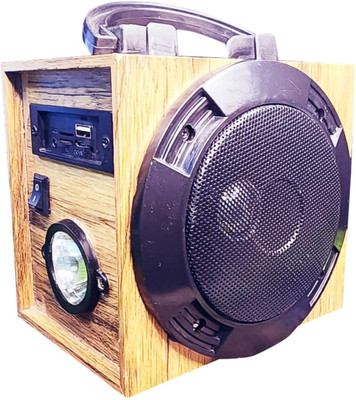 sykz NANO BLUETOOTH TORCH SPEAKER 10 W Bluetooth Speaker(Beige, 5.1 Channel)