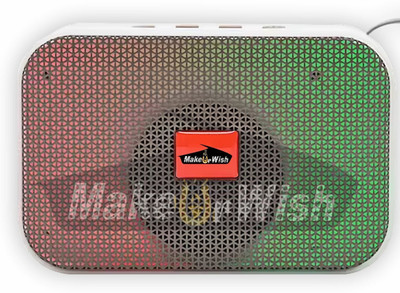 Make Ur Wish Wireless Portable Mini Speaker With RGB Disco Light USB / TF Card Supported 5 W Bluetooth Speaker(Multicolor, 5.0 Channel)