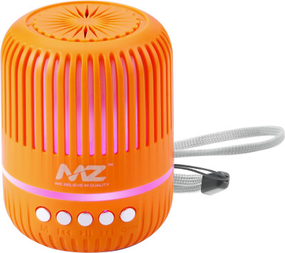 MZ M4 (PORTABLE BLUETOOTH SPEAKER) Dynamic Thunder Sound with RGB Light 5 W Bluetooth Speaker(Orange, Stereo Channel)