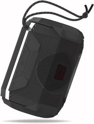 Borneo Portable Bluetooth Speaker 10W Dynamic Thunder Sound High Bass Stereo Green 10 W Bluetooth Speaker(Black, Stereo Channel)