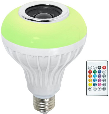 Deeshora Top Rating Smart musical led light speaker Music bulb with bluetooth speaker 12 W Bluetooth Speaker(White, Stereo Channel)