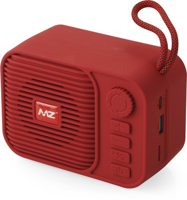 MZ M208 (PORTABLE BLUETOOTH SPEAKER) Dynamic Thunder Sound with High Bass 5 W Bluetooth Speaker(Red, Stereo Channel)