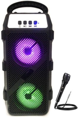 Musify Karaoke Mini Home Theatre { Free MIC } 15 W Bluetooth Speaker(Black, Stereo Channel)