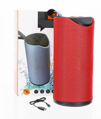 DHAN GRD Down Price TG-113 Portable Rich Bass Loud Sound Built-in Mic Smartphone Device 10 W Bluetooth Speaker(Red, Stereo Channel)