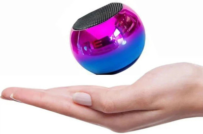 icall Smallest M4 Wireless Speaker with Powerful Bass & Mic 5 W Bluetooth Speaker(Multicolor, Stereo Channel)