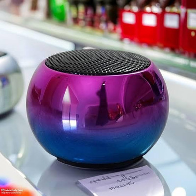 Shivana M3-01 Portable Bluetooth Mini Speaker Dynamic Metal Sound 5 W Bluetooth Speaker(Multicolor, 5.1 Channel)