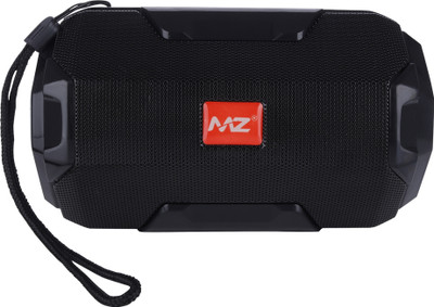 MZ 206 (PORTABLE BLUETOOTH SPEAKER) Dynamic Thunder Sound With High Bass, Mobile Stand, Built-In Torch 10 W Bluetooth Speaker(Black, Stereo Channel)