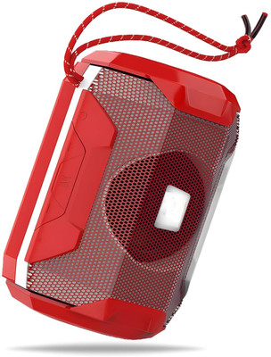 BVEXO Portable Speaker Quality Fashionable RGB LED Light Design USB,TF,SD,FM Radio-A1 5 W Bluetooth Gaming Speaker(Red, Stereo Channel)