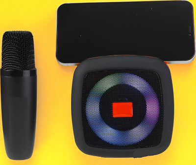Sagaft X53 Portable Bluetooth Speaker with Mic – Ideal for Singing, Parties & Events 5 W Bluetooth Speaker(Multicolor, Stereo Channel)