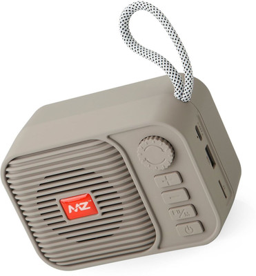 MZ M208 (BLUETOOTH PORTABLE SPEAKER) Thunder Dynamic Sound with High Bass 5 W Bluetooth Speaker(Grey, Stereo Channel)